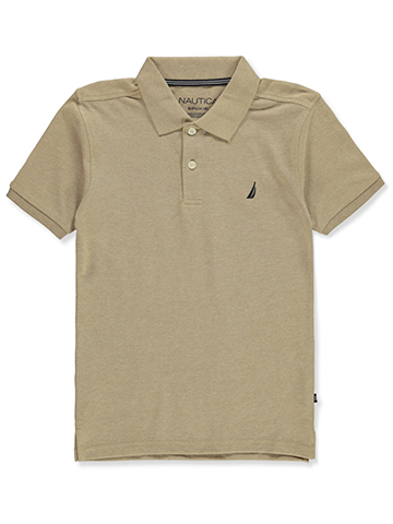 Nautica Boys' Plaid Polo Shirt - CookiesKids.com