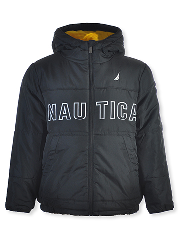 Nautica Boys' Colorblock Bubble Jacket - CookiesKids.com