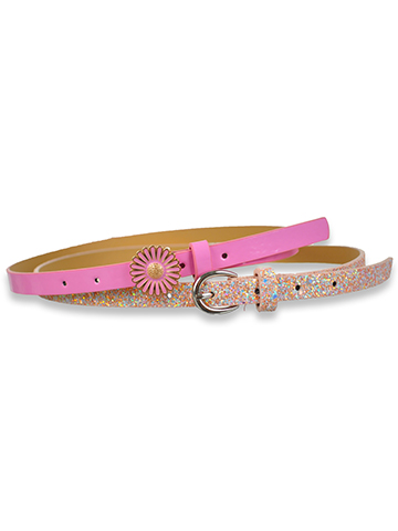 Cookie's Girls' 2-Pack Skinny Belts - CookiesKids.com