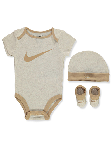 Nike Baby Boys' 3-Piece Blackout Layette Set - CookiesKids.com