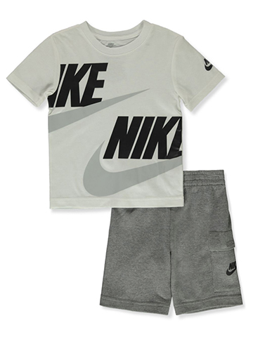 Nike Boys' 2-Piece Futura Shorts Set Outfit - CookiesKids.com