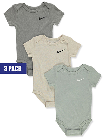 Nike Baby Boys' 3-Pack Bodysuits - CookiesKids.com