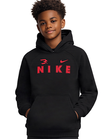 Nike Boys' Russell Wilson Fleece Pullover Hoodie - CookiesKids.com