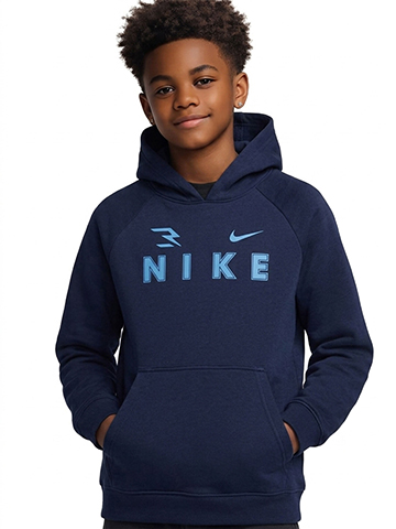 Nike Boys' Russell Wilson Fleece Pullover Hoodie - CookiesKids.com