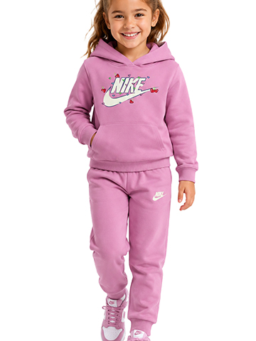 Nike Girls' 2-Piece Fleece Joggers Set Outfit - CookiesKids.com