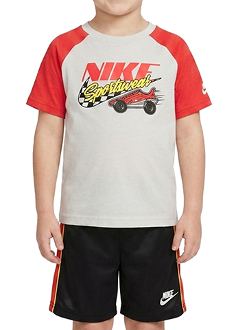 Nike Boys' 2-Piece Racer Shorts Set Outfit - CookiesKids.com