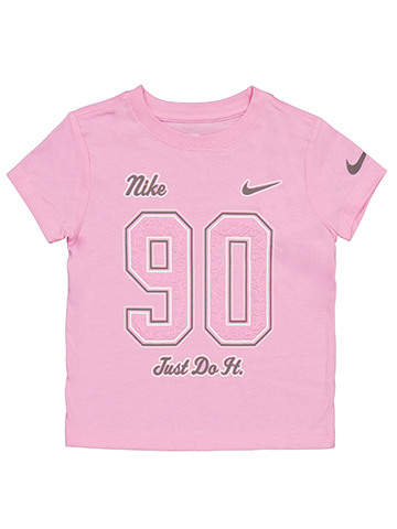 Nike Girls' Just Do It Tee with Number 90 - CookiesKids.com