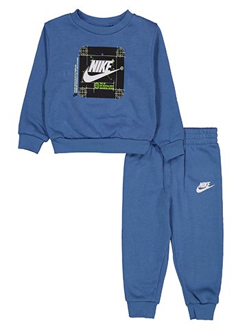 Nike Baby Boys' Sweatshirt and Jogger Set - CookiesKids.com