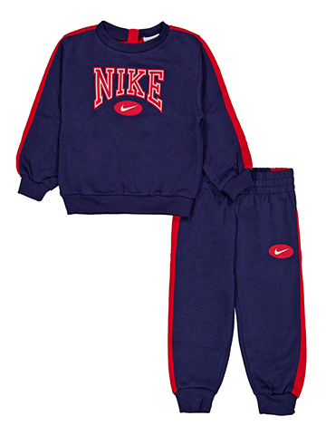Nike Baby Boys' Logo Sweatshirt and Joggers Set - CookiesKids.com
