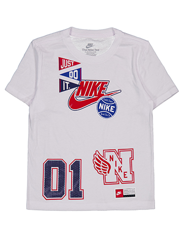 Nike Boys' Just Do It Short Sleeve Graphic Tee - CookiesKids.com