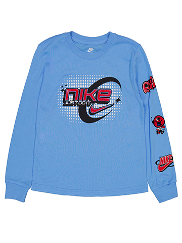 Boys' Nike Long-Sleeve Y2K Just Do It Graphic Tee - CookiesKids.com