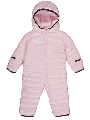 Nike Baby Girls' Puffer Snowsuit with Hood - CookiesKids.com