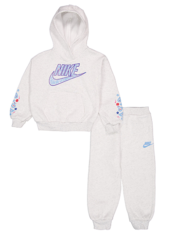 Nike Girls' Retro Remix Hoodie and Joggers Set - CookiesKids.com