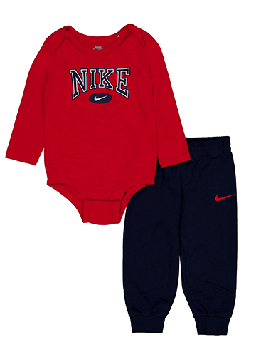 Nike Baby Boys' Long-Sleeve Bodysuit and Jogger Set - CookiesKids.com