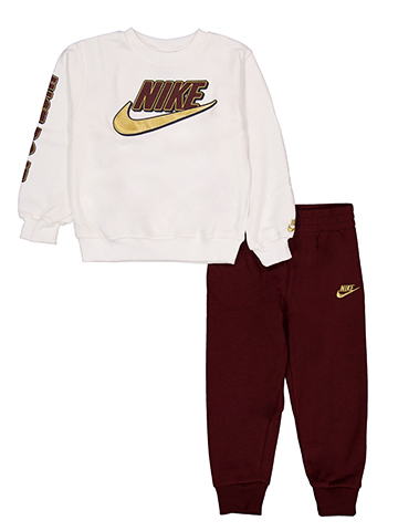 Nike Boys' NSW Fleece Sweatshirt and Joggers Set - CookiesKids.com