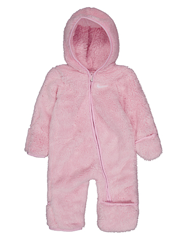 Nike Baby Girls' Full-Zip Sherpa Pram with Hood - CookiesKids.com