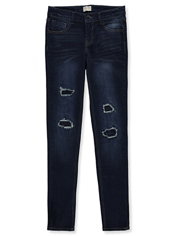 Cookie's Girls' Rip-Patch Stretch Skinny Jeans - CookiesKids.com