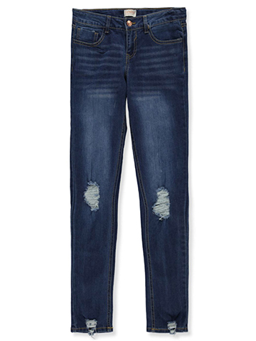 Cookie's Girls' Rip-Patch Stretch Skinny Jeans - CookiesKids.com