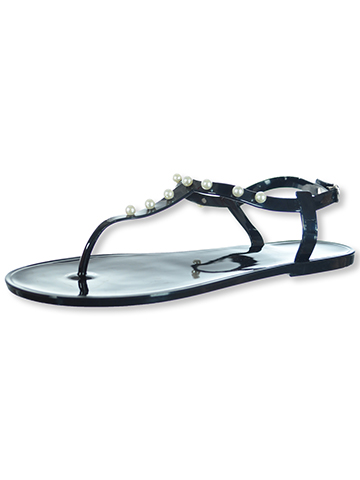 Olivia Miller Girls' Jelly Pearl Sandals - CookiesKids.com