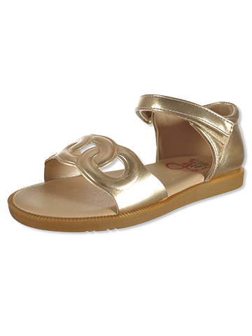 Olivia Miller Girls' Metallic Sandals - CookiesKids.com