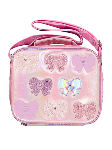 OMG Accessories Girls' Insulated Lunch Box with Decorative Bows - CookiesKids.com