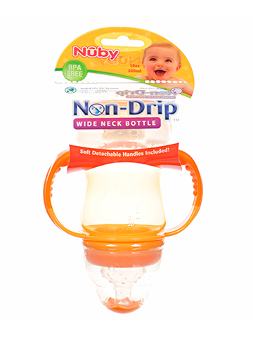 Nuby Wide Neck 3-Stage Nurser Set (8 Oz.) - CookiesKids.com