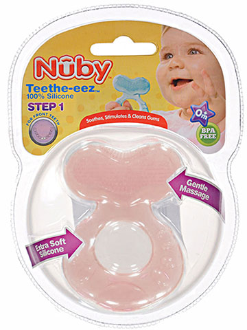 Nuby Teethe-eez Teether - CookiesKids.com