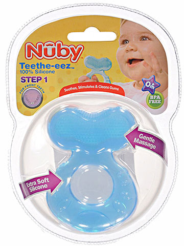 Nuby Teethe-eez Teether - CookiesKids.com
