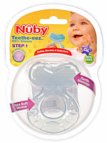 Nuby Teethe-eez Teether - CookiesKids.com