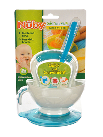 Nuby Garden Fresh Mash n’ Feed - CookiesKids.com