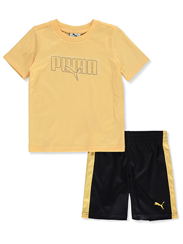 Puma Boys' 2-Piece Shorts Set Outfit - CookiesKids.com