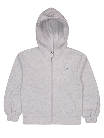 Puma Girls' Zip-Up Logo Hoodie - CookiesKids.com
