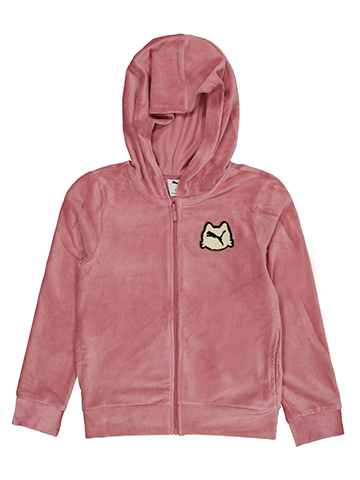 Puma Girls' Classic Full-Zip Logo Hoodie - CookiesKids.com