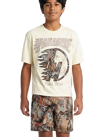 Rebel Minds Boys' 2-Piece Paradise Shorts Set Outfit - CookiesKids.com