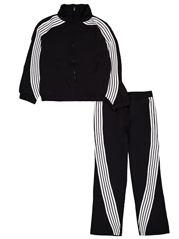 Rebel Minds Boys' Crinkle Windbreaker Jacket and Pants Set - CookiesKids.com