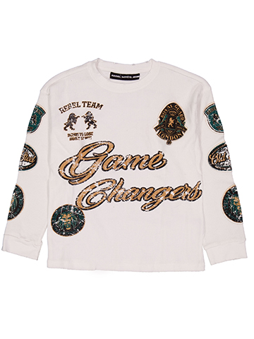 Boys' Rebel Minds Graphic Long Sleeve Shirt - CookiesKids.com