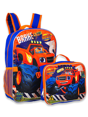 Blaze and the Monster Machines Backpack with Lunchbox - CookiesKids.com