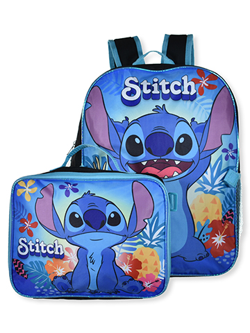 Disney Stitch Backpack and Lunch Box Set - CookiesKids.com
