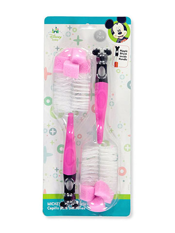 Disney Mickey Mouse 2-Pack Bottle Brushes - CookiesKids.com