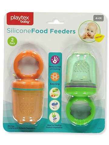Playtex Baby 2-Pack Fruit & Vegetable Feeders - CookiesKids.com