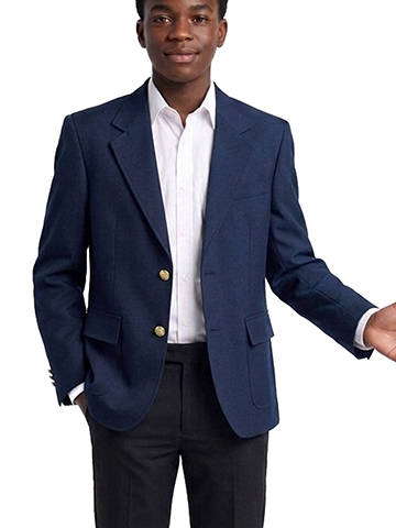 Rifle Single-Breasted School Blazer (Adult Sizes) - CookiesKids.com