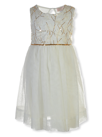 Duchess Girls' 3D Illusion Dress - CookiesKids.com