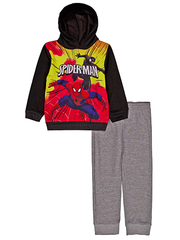 Spider-Man Boys' 2-Piece Pullover Graphic Hoodie and Pants Set - CookiesKids.com