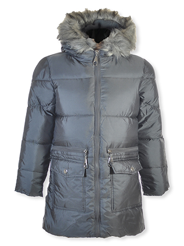 Rothschild Girls' Long Puffer Jacket - CookiesKids.com
