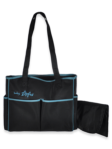 Baby Ziggles “Contrast Trim” Diaper Tote - CookiesKids.com