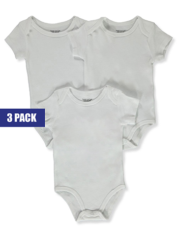 Sweet & Soft Baby Unisex 3-Pack Bodysuits - CookiesKids.com