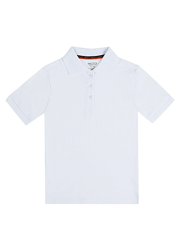 Smith's American Girls' S/S Stretch Pique Polo Shirt - CookiesKids.com