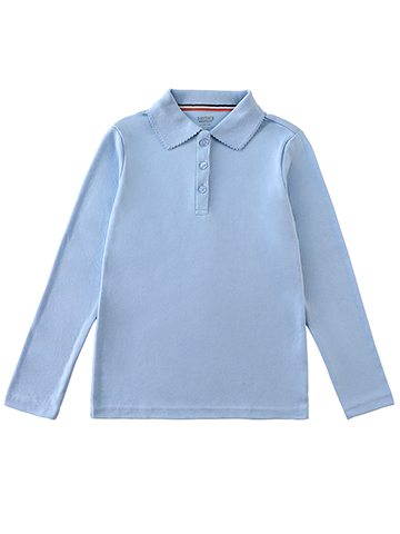 Smith's American Girls' L/S Polo Shirt - CookiesKids.com