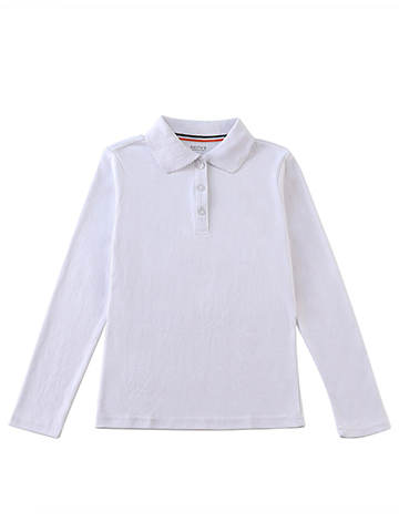 Smith's American Girls' L/S Polo Shirt - CookiesKids.com