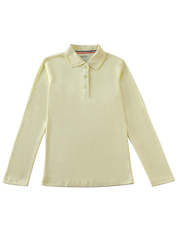 Smith's American Girls' L/S Polo Shirt - CookiesKids.com